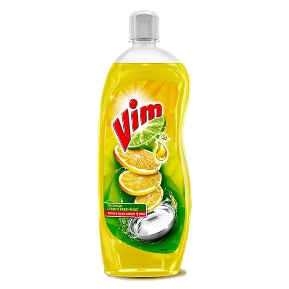 Vim Dishwash Liquid Gel Lemon 500 ML