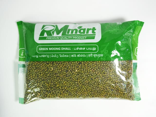 RM Green Moong Dhall 1 kg (Pacha Payaru - பச்சை பயறு)