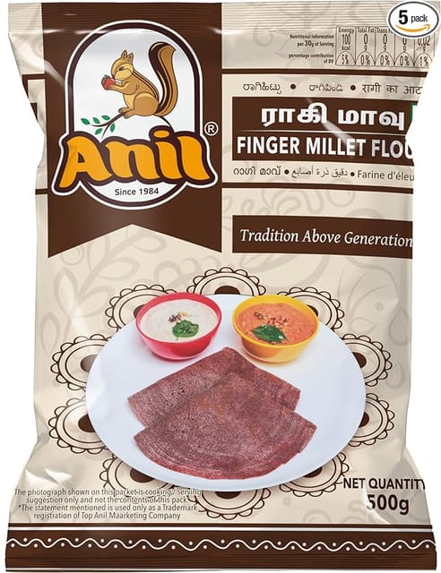 Anil Foods Ragi Flour 500 Gm