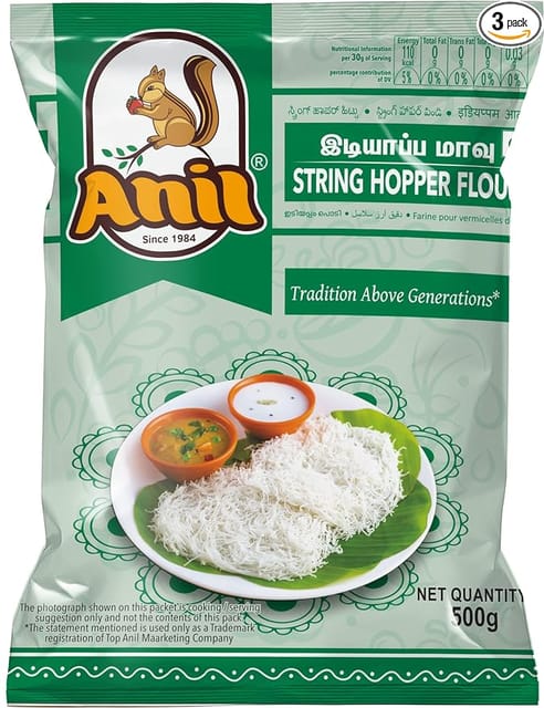 Anil Foods Idiyappa Flour 500 Gm