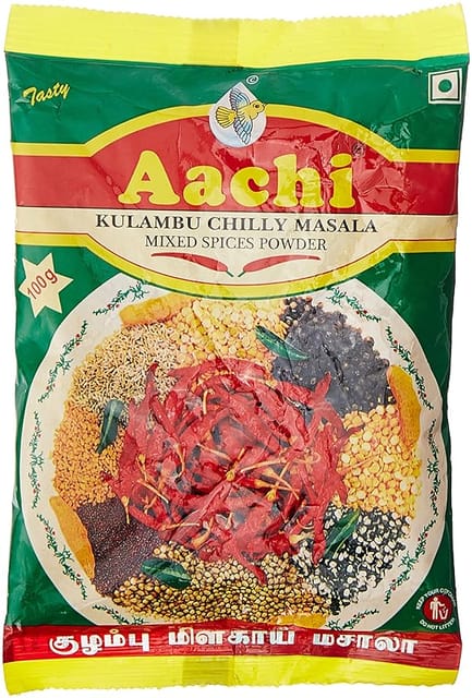 Aachi Kuzhambu Chilli Powder, 100g