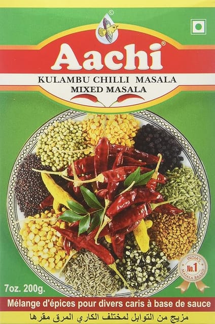 Aachi Kuzhambu Chilli Powder, 200g