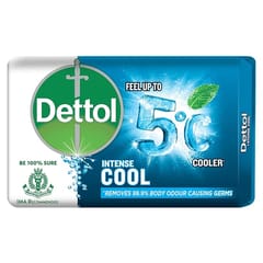 Dettol Intense Cool Bathing Soap Bar with Menthol- 75gm