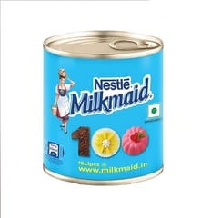 Milkmaid Sweetened Condensed Liquid Milk With No Artificial Preservatives, Tin, 380Gram