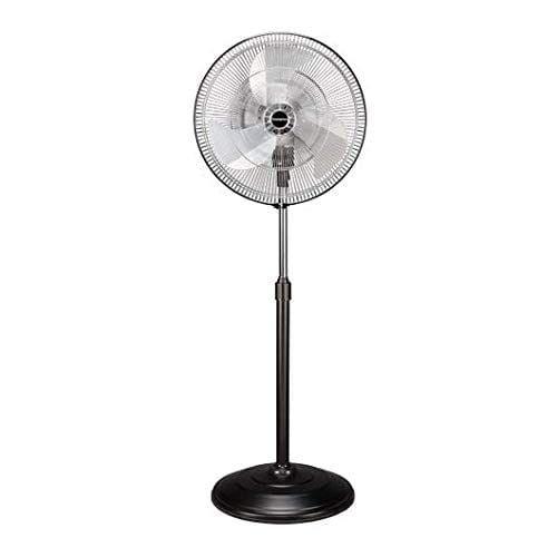 Crompton Storm 450 mm High Speed Pedestal Fan 1400RPM (Black)