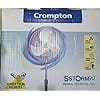 Crompton Storm 450 mm High Speed Pedestal Fan 1400RPM (Black)