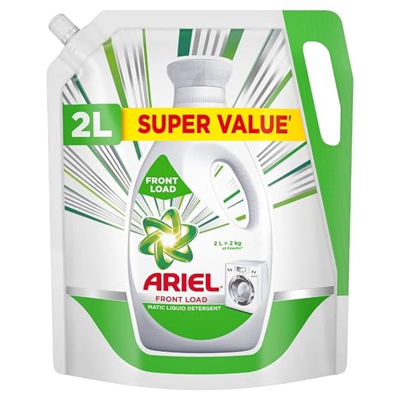 Ariel Matic Liquid Detergent Front Load Refill Pouch, 2 Litre