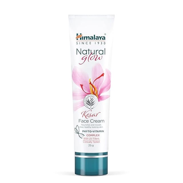 Himalaya Natural Glow Face Cream with Kesar & Vit E  25g