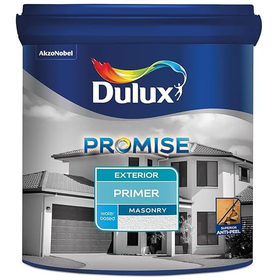 Dulux Promise Exterior Wall Primer I Superior Anti- Peel - 10 Ltr