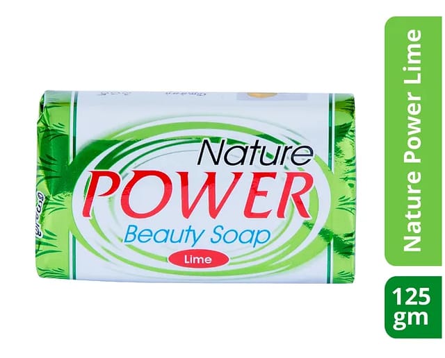 Nature Power Beauty Soap (Lime) - 125 gm