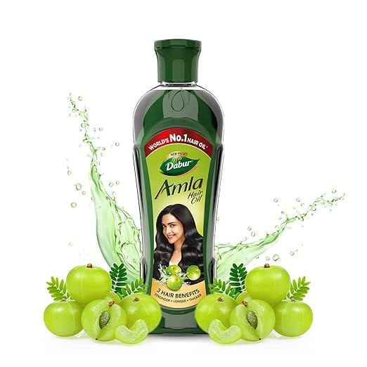 Dabur Amla Hair Oil - 275 ml | For Strong, Long and Thick hair | Nourishes Scalp | Controls Hair Fall, Strengthens Hair & Promotes Hair Growth