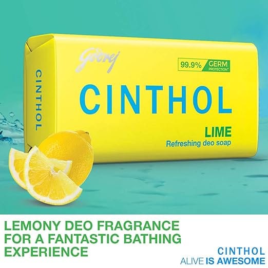 Cinthol Lime Soap, 150g