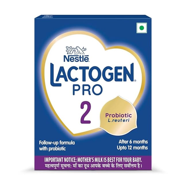 Lactogen Pro 2 Powder, Follow-Up Formula With Probiotic, Infant, After 6 Months Up To 12 Months, Bag-In-Box Pack, 400G