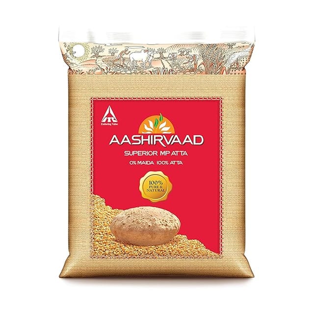 Aashirvaad Superior MP Atta, 1kg Pack