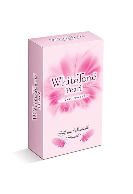 White Tone Fogg Pearl Face Powder 75 Grams