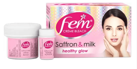 Fem Saffron & Milk Creme Bleach 8g