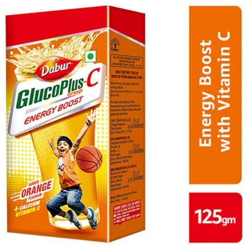 Dabur Gluco Plus C Orange 125g