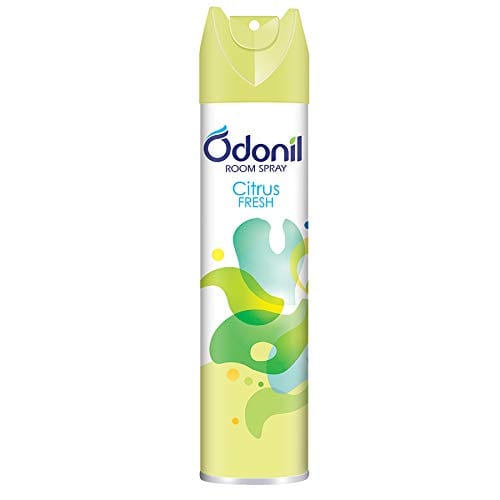 Odonil Room Air Freshener Spray, Citrus fresh - 150ml | Nature inspired fragrance for Home & Office | Long Lasting Fragrance