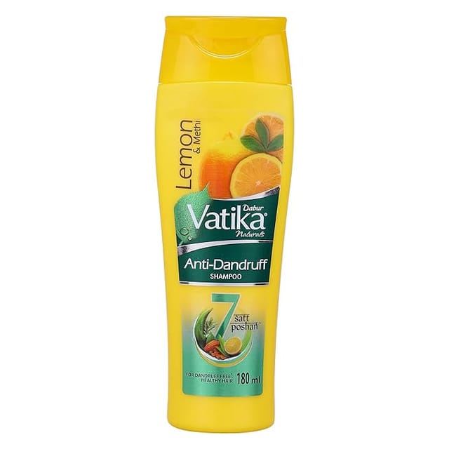 Vatika Anti Dandruff Shampoo, 180 ml