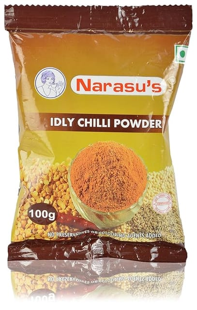 Narasu's Idly Chilli Powder - 100gms