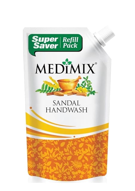 MEDIMIX Sandal Handwash - 700ml | Super Saver Pack | To protect your hands from Germs |