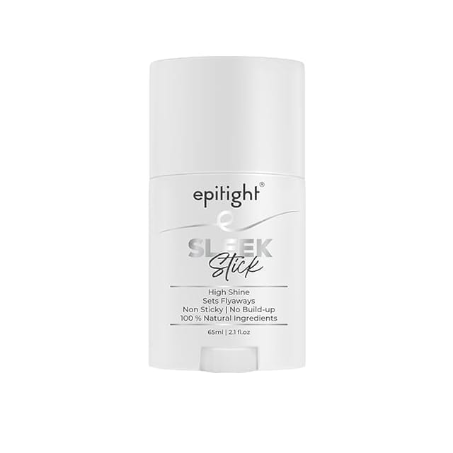 Epitight Sleek Stick | Hair Wax Stick | High Shine | Sets Flyaways | Non Sticky | No Build-up | 100% Natural Ingredients | 65 ml