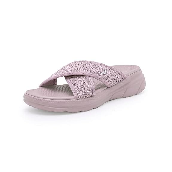 Red Tape Sports Sandals for Women | Refined Round-Toe Shape with a Relaxing Slip-On Support