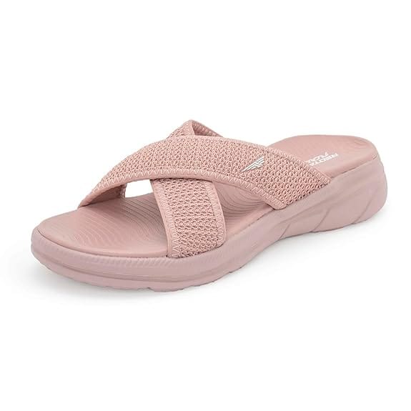 Red Tape Sports Sandals for Women | Refined Round-Toe Shape with a Relaxing Slip-On Support