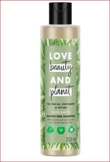 Love Beauty And Planet Tea Tree, Peppermint and Vetiver Sulfate Free Purifying Shampoo  (200 ml)