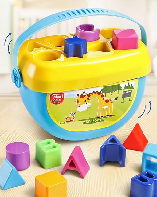 Play Nation Premium My First Shape Sorter Toy for Babies Brain Development Educational Learning Activity