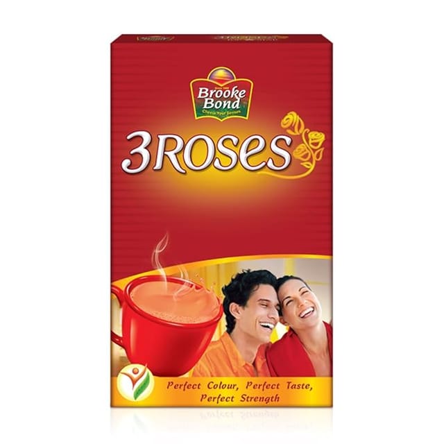 Brooke Bond 3 Roses Dust Tea, 500gram Carton, Black tea