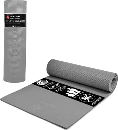 Quick Shel EVA Anti Slip Home Gym Exercise Workout Fitness for Men Women Kids 4 mm Yoga Mat