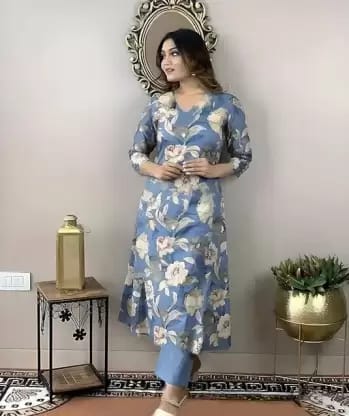 Women Kurta and Pant Set